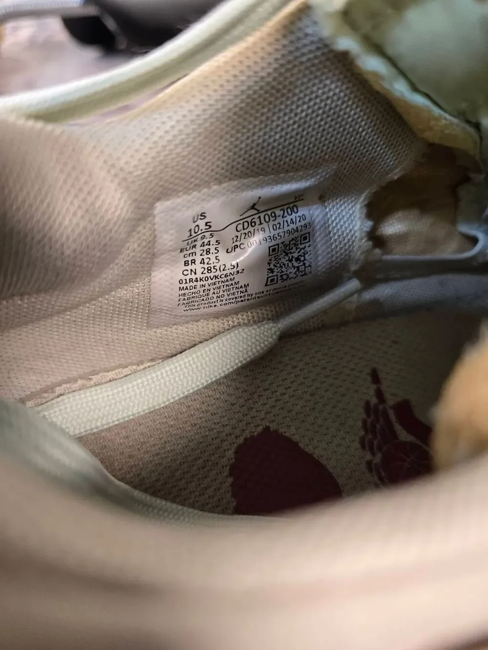 Jordan Delta Shoes SP Vachetta Tan Men’s Size 10.5 Mint Sail CD6109-200 Nike